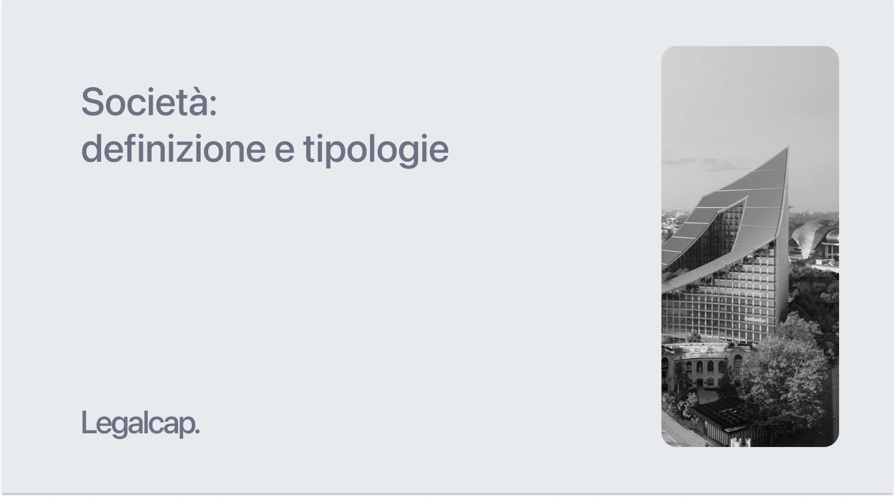 Società e contratto preliminare di società
